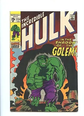 Buy Incredible Hulk #134 1970 (FN+ 6.5)* • 11.87£
