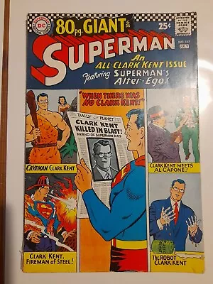 Buy Superman #197 June 1967 VGC- 3.5  80 Page Giant Various Reprints • 19.99£