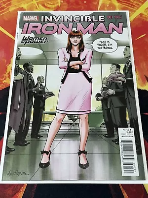 Buy Invincible Iron Man #7 | 1st App Riri Williams 1st Print | Marvel 2016 • 31.79£