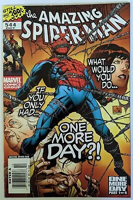 Buy Amazing Spider-Man #544 - Newsstand Price Variant! One More Day! - 2007 • 15.98£