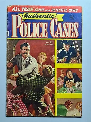Buy Authentic Police Cases #30 G- (1.8) November 1953 St John • 24.99£