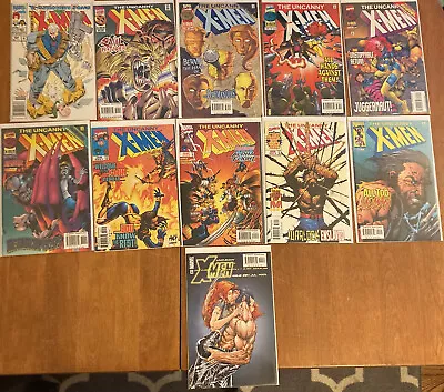 Buy The Uncanny X-Men Lot Of 12 Marvel Comics #294, 332-334, 336, 351, Etc. NM - B&B • 23.98£