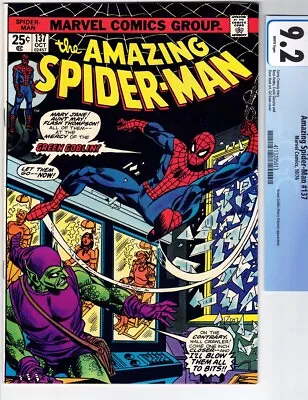 Buy Amazing Spider-man #137 9.2 High Grade Cgc Breakout 1974 White Pages No Cgc Case • 106.69£