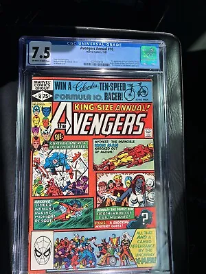 Buy Avengers King Size Annual #10 1st Appearance Of Rogue - CGC 7.5 - 1981🔥🗝️ • 79.18£