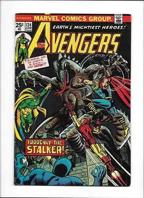 Buy Avengers #124 [1974 Vg+]  Suddenly...the Stalker!  • 6.39£