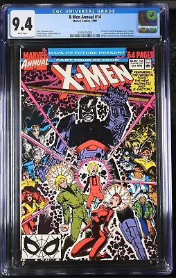 Buy Uncanny X-Men Annual #14 CGC 9.4 (1990) 1st (cameo) App Gambit Marvel NM • 64.50£