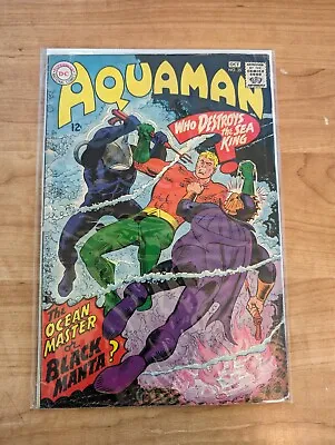Buy Aquaman #35 1967 1st Appearance Black Manta Vintage Comic Key Issue Sea King DC • 157.75£