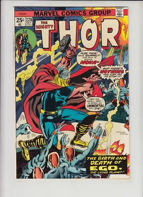 Buy Thor #228 Fine+ *galactus! • 18.97£