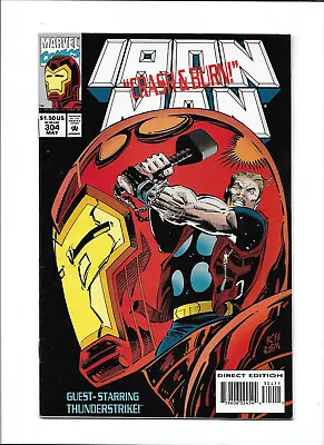 Buy Iron Man #304 [1994 Vg+] Guest-starring Thunderstrike! • 13.58£