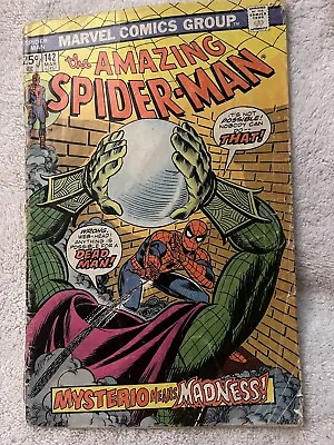 Buy The Amazing Spider-Man #142 Mysterio Means Madness • 17.48£