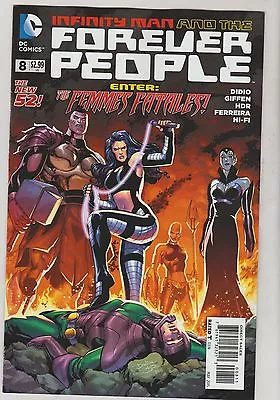 Buy Dc Comics Infinity Man & The Forever People #8 May 2015 New 52 1st Print Nm • 3.25£
