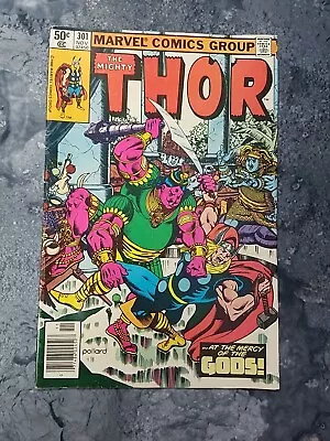 Buy Mighty Thor #301 Marvel Comics 1980 GD 1st App. Ta-Lo Canopy Of The Gods • 7.12£