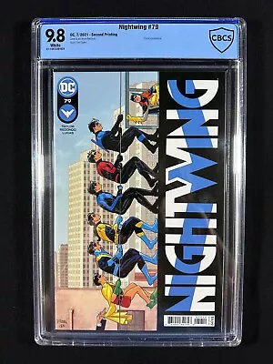 Buy NIGHTWING #79 CBCS 9.8 / 2nd Print / DC, 2021 / 1st Cameo App Of Heartless • 51.97£