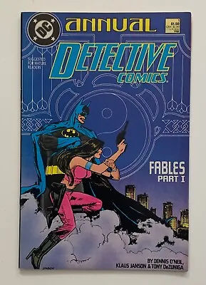 Buy Batman Detective Comics Annual #1 (DC 1988) FN+ Condition Issue. • 9.38£