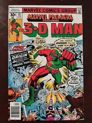 Buy Marvel Premiere #35 Featuring 3-D Man • 4£