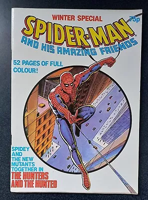 Buy Spider-Man And His Amazing Friends Winter Special - 1983 - Vintage Marvel UK • 0.99£