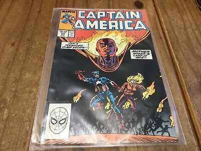 Buy Vintage Marvel Comics Captain America No. 356 Aug 1989 • 4£
