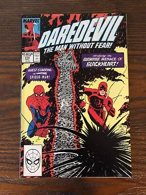 Buy Daredevil 270 1st Blackheart Spider-man 1989 Romita Jr  • 9.59£