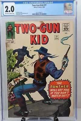 Buy Two-Gun Kid #77 CGC 2.0 Prototype To Black Panther Silver Age 1965 Marvel Comics • 95.94£