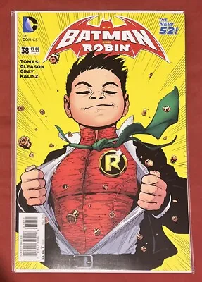 Buy Batman And Robin #38 New 52 DC Comics 2015 Sent In A Cardboard Mailer • 3.99£