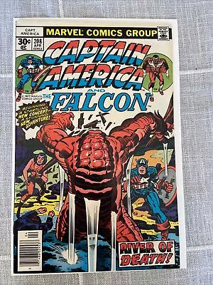 Buy Captain America #208   1st Cameo Appearance Of Arnim Zola Marvel 1977 • 31.73£