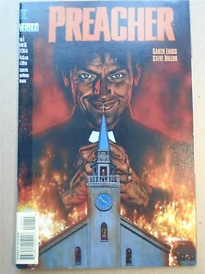 Buy PREACHER #1 1st Print Garth Ennis DC Vertigo Comics 1995 VF+/NM- • 69.95£