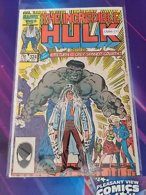 Buy Incredible Hulk #324 Vol. 1 High Grade Marvel Comic Book Cm86-171 • 22.13£