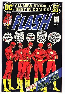 Buy Flash #217 9.0 High Grade Adams Art 1972 Off-white Pages Greg Eide Collection • 55.34£