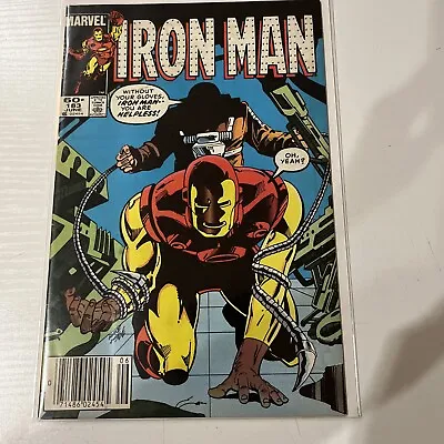 Buy Iron Man #183 Vol. 1  (Marvel, 1984) Newsstand Edition VF+ • 3.93£