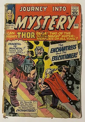 Buy Journey Into Mystery #103. Apr 1964. Marvel. G/vg. 1st Enchantress & Executioner • 200£