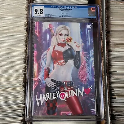 Buy DC Harley Quinn 25, Natali Sanders CGC 9.8 Trade Exclusive Variant • 90.99£