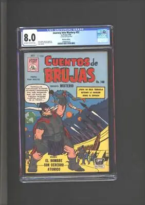 Buy Journey Into Mystery #52 CGC 8.0 Mexican Edition Cuentos De Brujas #108 1959 • 268.04£