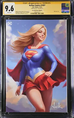 Buy Action Comics #1057 Will Jack Virgin Variant CGC 9.6 - Signed • 103.94£