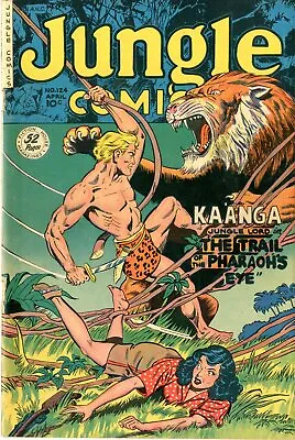 Buy Jungle Comics   # 124    FINE VERY FINE     April 1950    See Photos • 92.07£