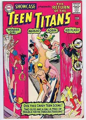 Buy Showcase #59 DC Pub 1965 Presents The Return Of The Teen Titans • 96.51£