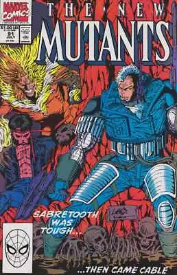Buy The New Mutants #91 (1983) Fn/vf Marvel • 5.95£
