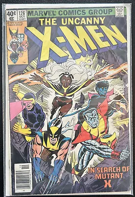 Buy Uncanny X-Men # 126 Newsstand Key 1st Proteus Mutant X 1979 Marvel Bronze • 22.38£