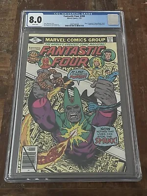 Buy Fantastic Four #208 7/79 CGC 8.0 WHITE Pages • 47.44£