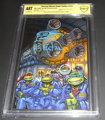 Buy Teenage Mutant Ninja Turtles #127 Cbcs Art .signed And Sketched By Kevin Eastman • 199.79£