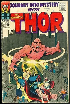 Buy Journey Into Mystery With Thor # 121, Oct 1965, Jack Kirby, LOKI, 7.0-7.5 • 7.91£