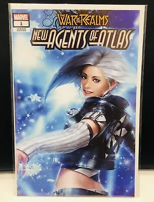 Buy War Of The Realms New Agents Of Atlas #1 Comic , Marvel Comics Variant Edition • 14.18£