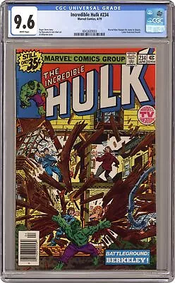 Buy Incredible Hulk #234 CGC 9.6 1979 4043689003 • 289.54£