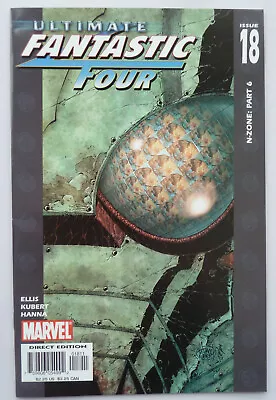 Buy Ultimate Fantastic Four #18 - N-Zone: Part 5 Marvel Comics June 2005 VF 8.0 • 4.45£