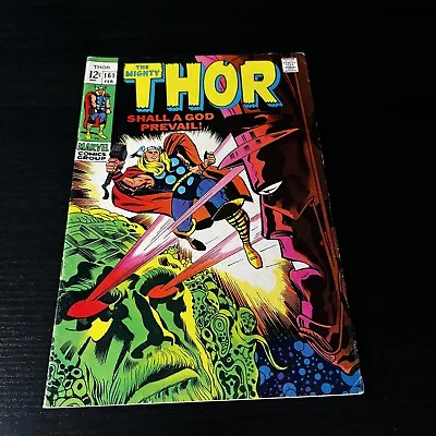 Buy Thor 161 Feb 1969  Shall A God Prevail!  12 Cent Silver Age • 40.21£