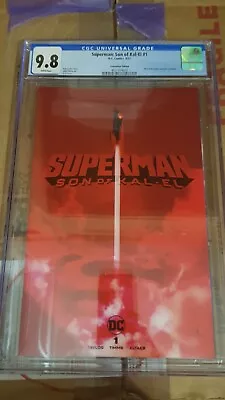 Buy 🔥 Superman Son Of Kal El #1 Cgc 9.8 🔥 Jock Nycc Exclusive Variant Edition 🔥 • 80£