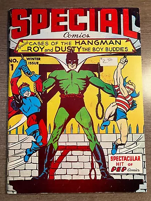 Buy Special Comics #1 (1941) Hangman - Flashback #4 B&w Rep. Dynapubs 1973 Mid-grade • 7.97£