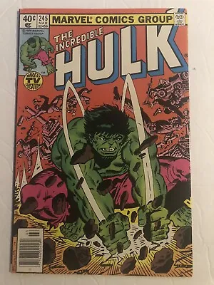 Buy Incredible Hulk 245 Vf+ • 9.52£
