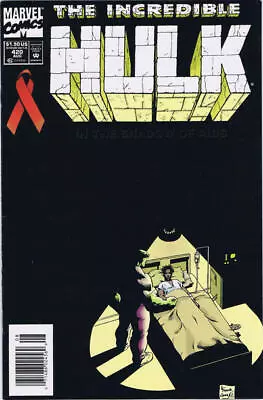 Buy Incredible Hulk, The #420 (Newsstand) FN; Marvel | Peter David - AIDS Issue - We • 6.72£