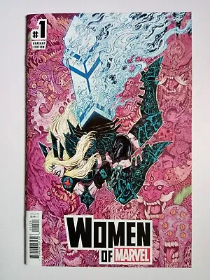 Buy Women Of Marvel #1, Vfn/nm, Maria Wolf Variant, Magik, Marvel 2021 1st Printing • 6.50£