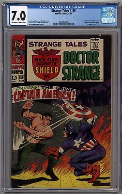 Buy Strange Tales #159 Cgc 7.0 Off-white To White Pages Marvel 1967 • 118.74£